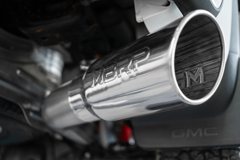 MBRP 2020 Chevrolet/GMC 2500/3500 HD Silverado/Sierra 6.6L V8 Installer Series Exhaust - Aluminum S5093AL S5093AL Photo - Close Up