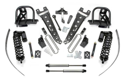 Fabtech 8" Radius Arm System w/Dirt Logic 4.0 Coliovers & Rear Dirt Logic Shoc K2139DL Photo - Primary