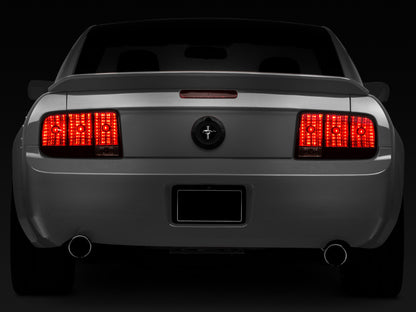 Raxiom 05-09 Ford Mustang Tail Lights- Black Housing (Smoked Lens) 49066 49066 Photo - Close Up
