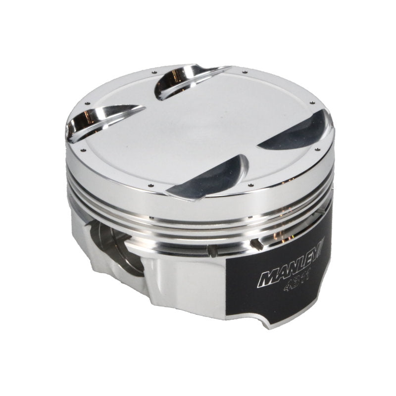 Manley Mitsubishi 4B11 86mm Bore 9.0:1 CR -5cc Dish Turbo Tuff Piston Set w/ Rings 624300CE-4 624300CE-4 Photo - Primary