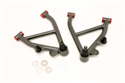 BMR 82-82 3rd Gen F-Body Non-Adj. A-Arms Lower (Poly) w/ No Spring Pocket - Black Hammertone AA007H AA007H Photo - Primary