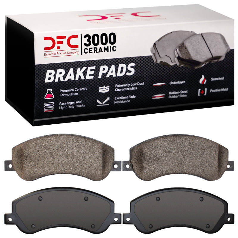 DFC DFC 3000 Ceramic Brake Pads Brakes, Rotors & Pads Brake Pads - OE main image