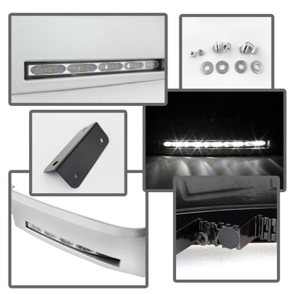 Spyder Toyota Tundra 07-13 Daytime LED Running Lights wo/switch Silver FL-DRL-TTU07-SIL 5077738 5077738 User 1