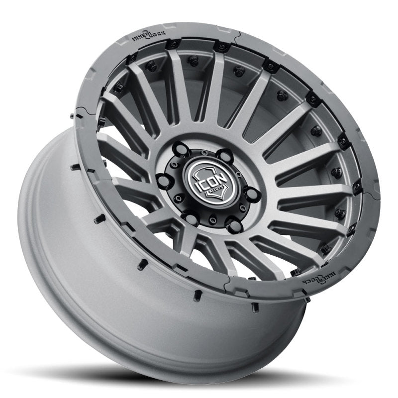 ICON Recon Pro 17x8.5 8 x 170 6mm Offset 5in BS Charcoal Wheel 23617858150CH 23617858150CH Photo - Unmounted