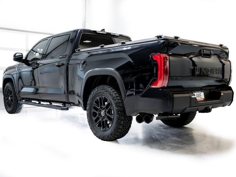 AWE Tuning AWE 0FG Exhaust for 3rd Gen Toyota Tundra - Dual Diamond Black Tips 3015-33063 3015-33063 Photo - Mounted