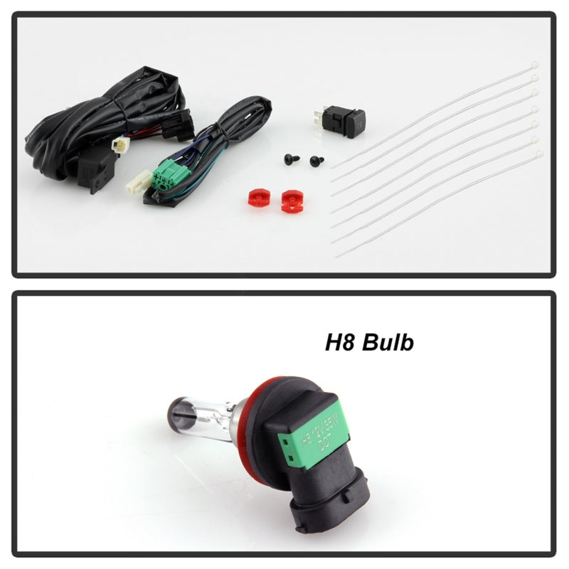 Spyder 19-21 Toyota RAV4 OEM Style Fog Light w/ OEM Switch - Clear FL-TRAV419-C 5087126 5087126 Photo - Unmounted