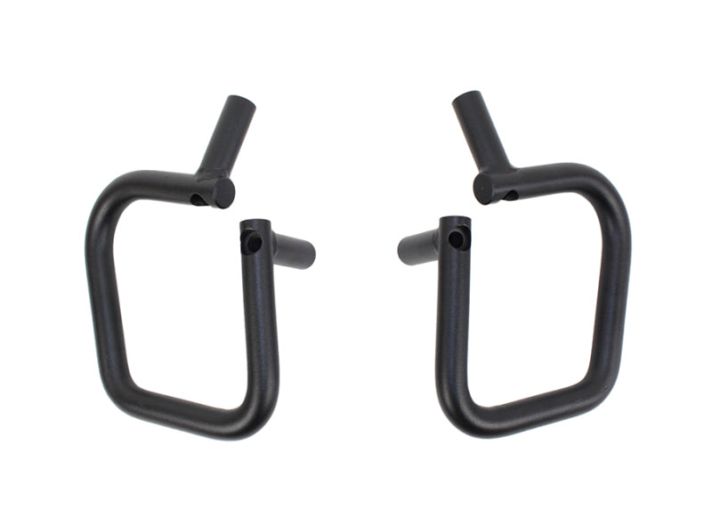 Fishbone Offroad 07-18 Jeep Wrangler JK 4 Door Grab Handles Front/Rear Steel - Blk Txtrd Powdercoat FB25034