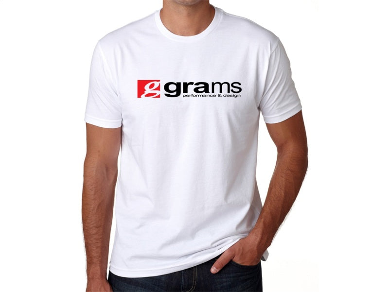 Grams Performance and Design Logo White T-Shirt - L G35-99-6021 G35-99-6021 Photo - Primary
