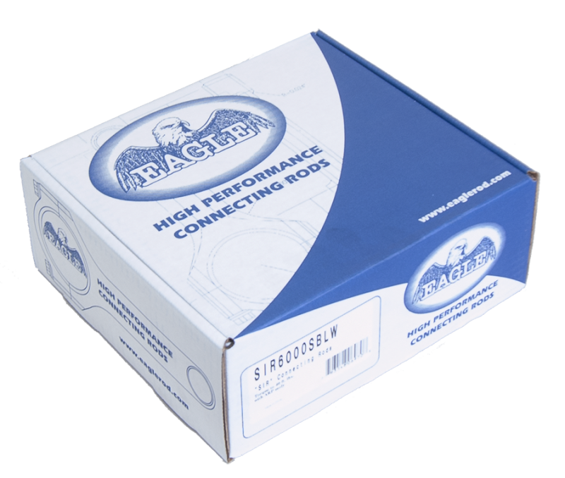 Eagle SBC L/W 5140 Forged I-Beam Rods 6.000 EAGSIR6000SBLW SIR6000SBLW Photo - in package