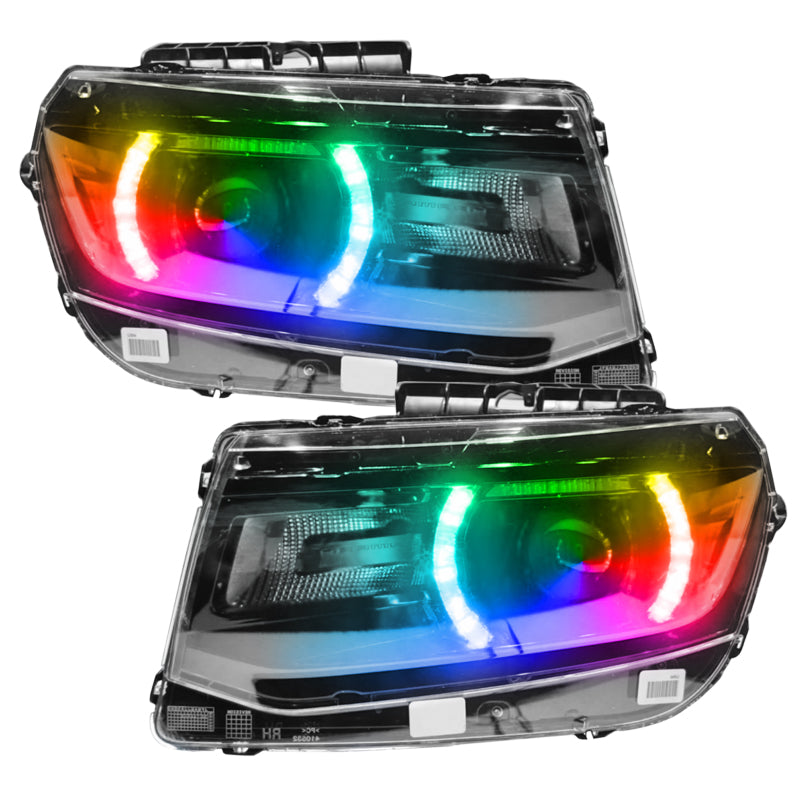 ORACLE Lighting Oracle 14-15 Chevy Camaro RS Headlight DRL Upgrade Kit - ColorSHIFT w/ Simple Controller 2622-504 2622-504 Photo - lifestyle view
