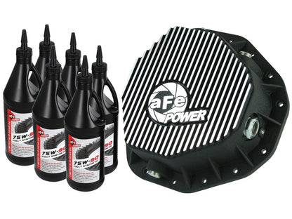 aFe  POWER 46-70092-WL Rear Differential Cover,Machined Fins Pro Series 46-70092-WL Photo - Primary