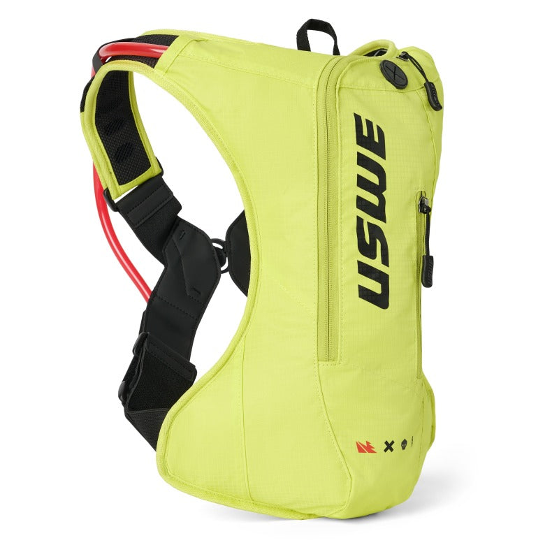 USWE Outlander Moto Hydration Pack 4L - Crazy Yellow 204077002 204077002 User 1