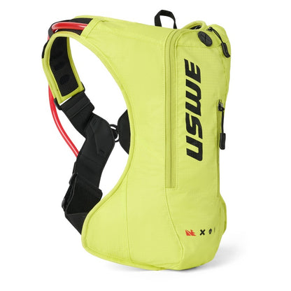 USWE Outlander Moto Hydration Pack 4L - Crazy Yellow 204077002 204077002 User 1