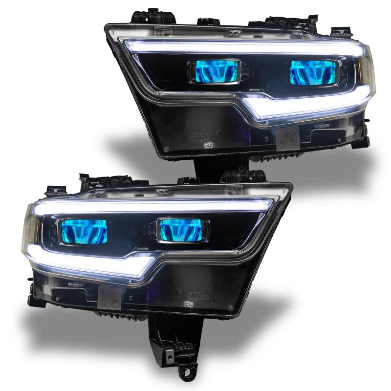 ORACLE Lighting Oracle 19-21 RAM 1500 RGB Headlight Demon Eye Kit - LED Projector - ColorSHIFT w/o Controller 1456-334 1456-334 Photo - out of package