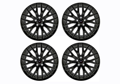 Ford Racing 15-16 Mustang GT 19X9 and 19X9.5 Wheel Set with TPMS Kit - Matte Black M-1007K-M19XB M-1007K-M19XB Photo - Primary