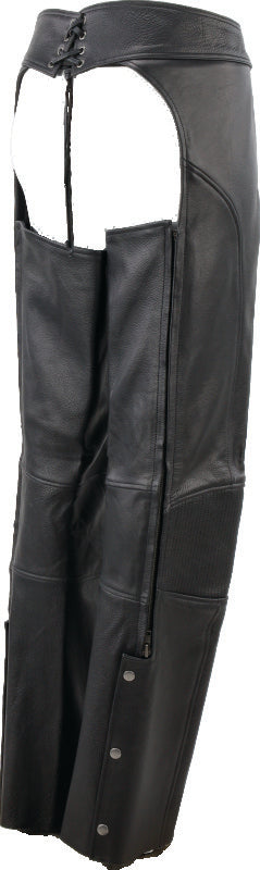 Kuryakyn Leather By River Road Sierra Leather Chaps Black Womens - Small 094449 094449 User 1