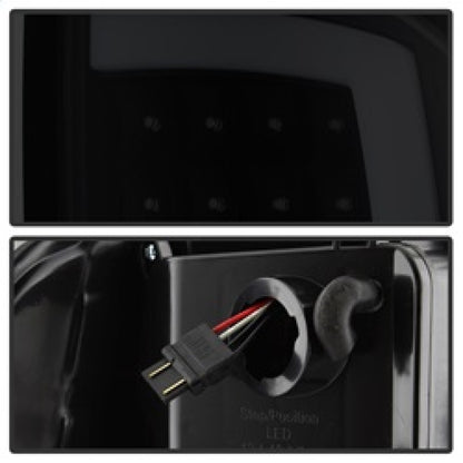 SPYDER xTune 07-13 GMC Sierra 1500 LED Tail Lights - Black Smoke (ALT-ON-GS07-G2-LED-BSM) 9038518 9038518 Photo - Unmounted