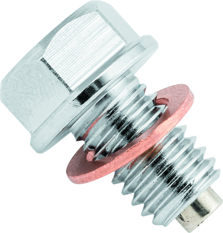 BikeMaster Magnetic Oil Drain Plug 10mm - Stainless 151627 151627 Photo - Primary