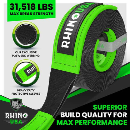 Rhino USA Recovery Tree Saver Strap 3Inx8Ft (Black) RNO-TREESAVER RNO-TREESAVER User 1