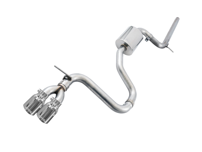 AWE Tuning VW MK7 Golf 1.8T Track Edition Exhaust w/Chrome Silver Tips (90mm) 3020-22020 3020-22020 Photo - Primary