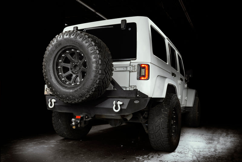 ORACLE Lighting Oracle 07-17 Jeep Wrangler JK Flush Mount LED Tail Lights - Tinted 5891-504-T 5891-504-T Photo - lifestyle view
