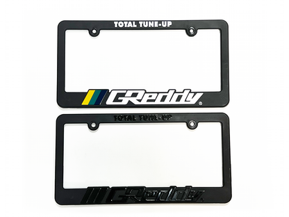 GReddy Total Tune Up License Plate Frame - "Black-out" or "Color"