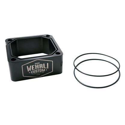 Wehrli 98.5-07 Dodge 5.9L Cummins Intake Grid Heater Delete Kit - Black Anodized & Engraved Finish WCF100338-BLKANO WCF100338-BLKANO User 1