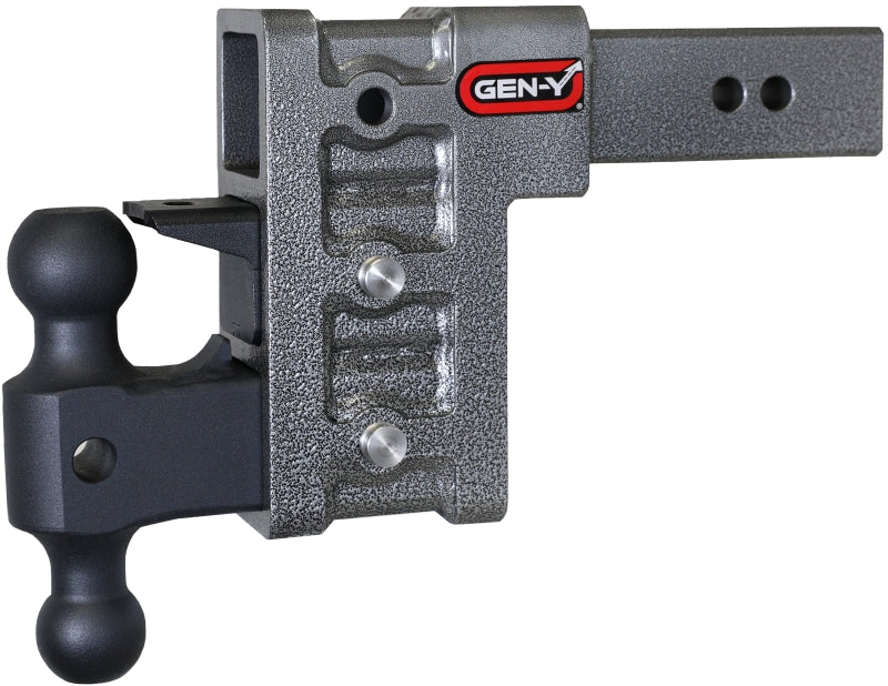 GEN-Y Hitch Gen-Y Mega Duty 2.5in Shank 6in Drop 3K TW 21K Hitch w/GH-061 Dual-Ball/GH-062 Pintle Lock GH-623 GH-623 Photo - Primary