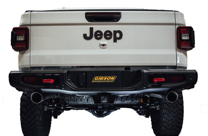 Gibson 20-  Jeep Gladiator JT Cat Back Exhaust Alum GIB617410 617410 Illustration Guide