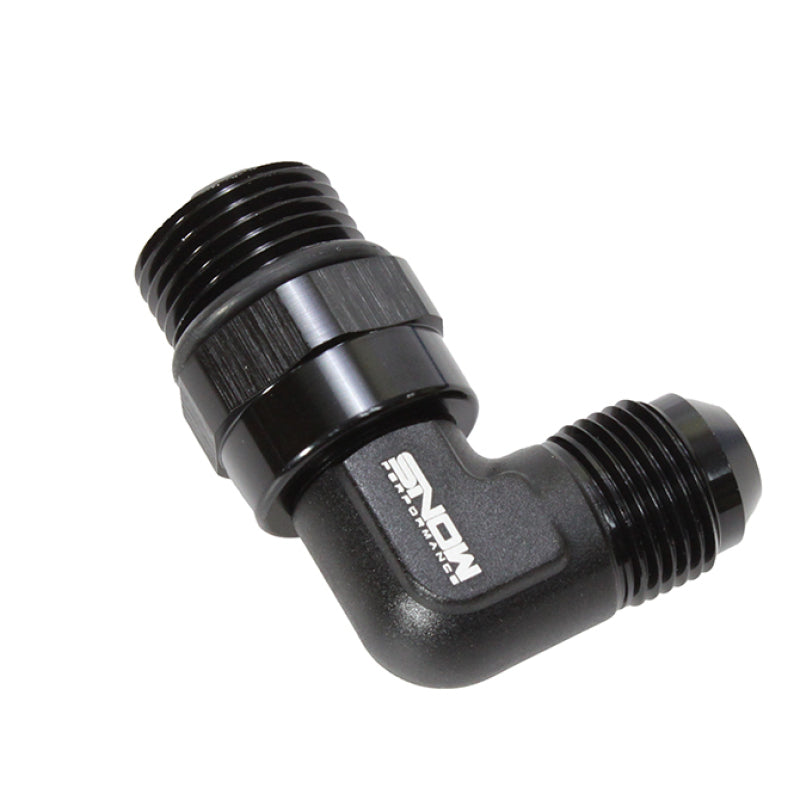 Snow Performance Snow -10 ORB to -8AN 90 Degree Swivel Fitting (Black) SNF-60189 SNF-60189 Photo - Primary