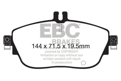 EBC Disc Brake Pad Set DP22165 Photo - Primary
