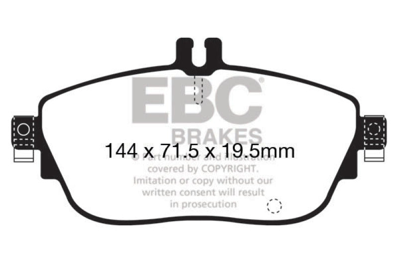 EBC Disc Brake Pad Set UD1694 Photo - Primary