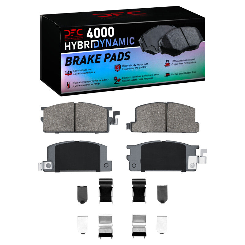 DFC DFC 4000 HybriDynamic Brake Pads Brakes, Rotors & Pads Brake Pads - OE main image