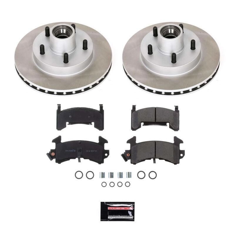 PowerStop Power Stop 82-87 Pontiac Grand Prix Front Semi-Coated Rotor Kit SC1482 SC1482 Photo - Primary