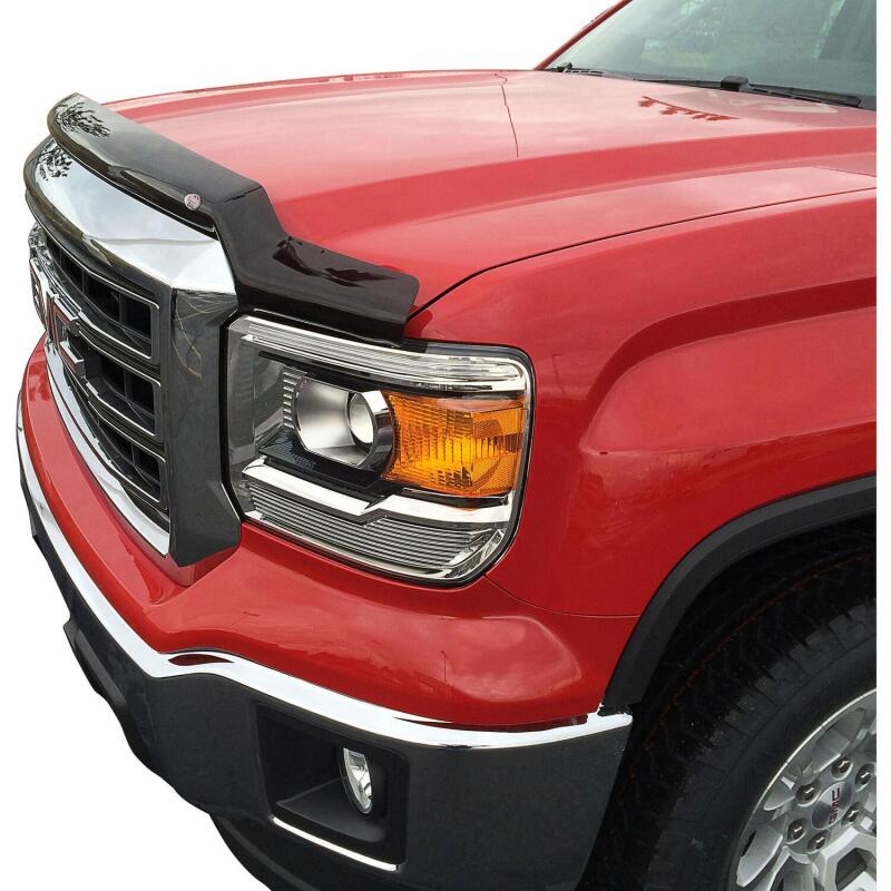 Westin 2014-2017 GMC Sierra 1500 Wade Platinum Bug Shield - Smoke 72-98148 72-98148 Photo - Mounted