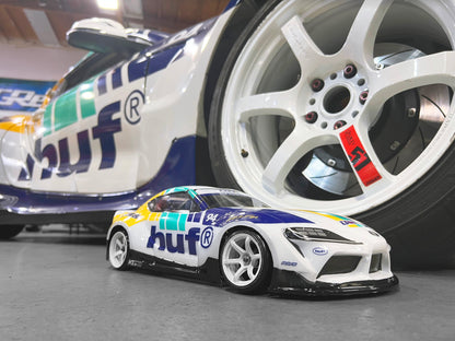 GReddy HUF x GReddy Yokomo Pandem A90 GR Supra 1/10 RC Body (clear) - (limited release)