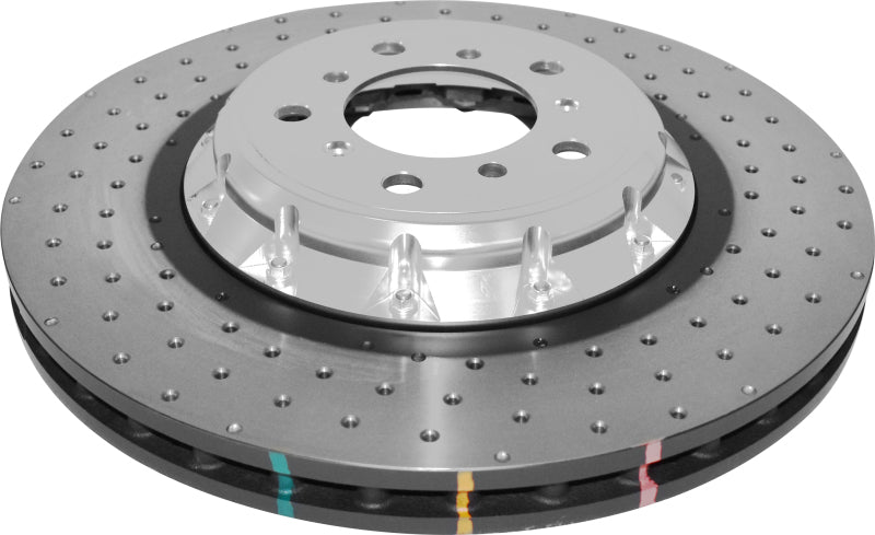 DBA 11-13 BMW 1M (E82) / 08-13 BMW M3 (E90/92/93) 5000 Series Drilled Front Rotor 52280SLVXD 52280SLVXD Photo - out of package