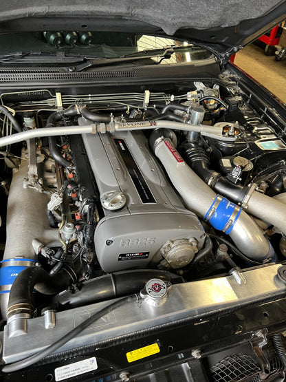 CSF Nissan R33 Skyline GT-R/GTS Full Billet Aluminum High-Performance Radiator 7219 7219 Photo - Mounted