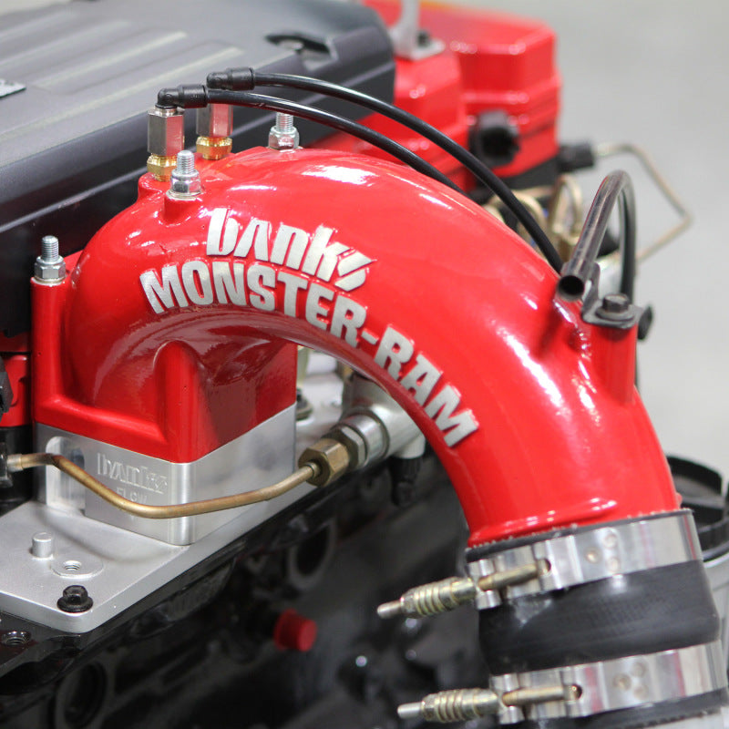Banks Power 98-02 Dodge 5.9L Monster-Ram Intake w/ Boost Tube 42764 Photo - Mounted