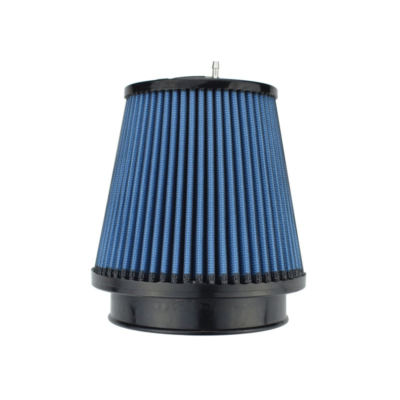 Injen NanoWeb Dry Air Filter 4.0 Flange w/ShurLok / 5.63 Base OD /6.0 Tall /4.0 Top w/Barb Fitting X-1082-BB X-1082-BB Photo - Primary