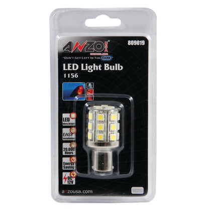 ANZO LED Bulbs Universal LED 1156 White - 24 LEDs 2in Tall 809019 809019 Photo - Primary