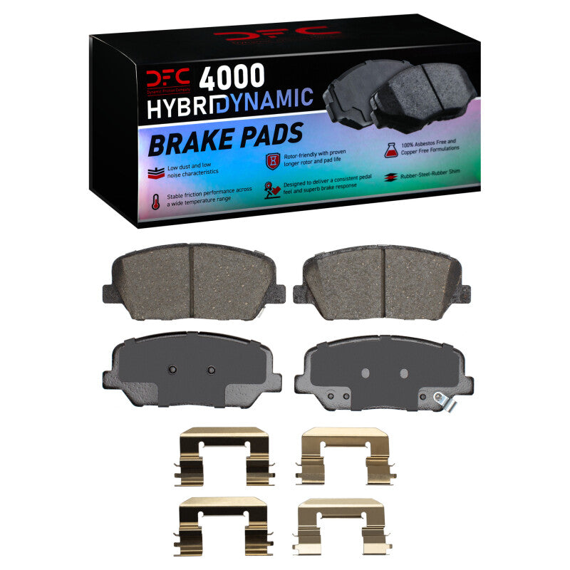 DFC DFC 4000 HybriDynamic Brake Pads Brakes, Rotors & Pads Brake Pads - OE main image