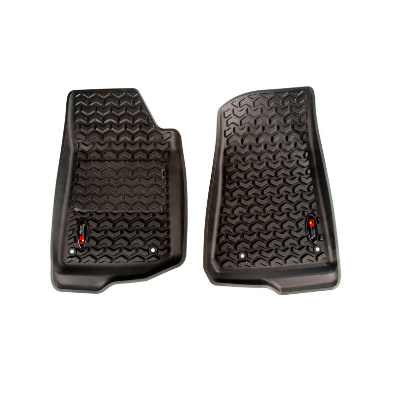 Rugged Ridge All Terrain Floor Liner,Front Pair,Black;18-18 Jeep Wrangler JL/JLU 12920.36 Photo - Primary