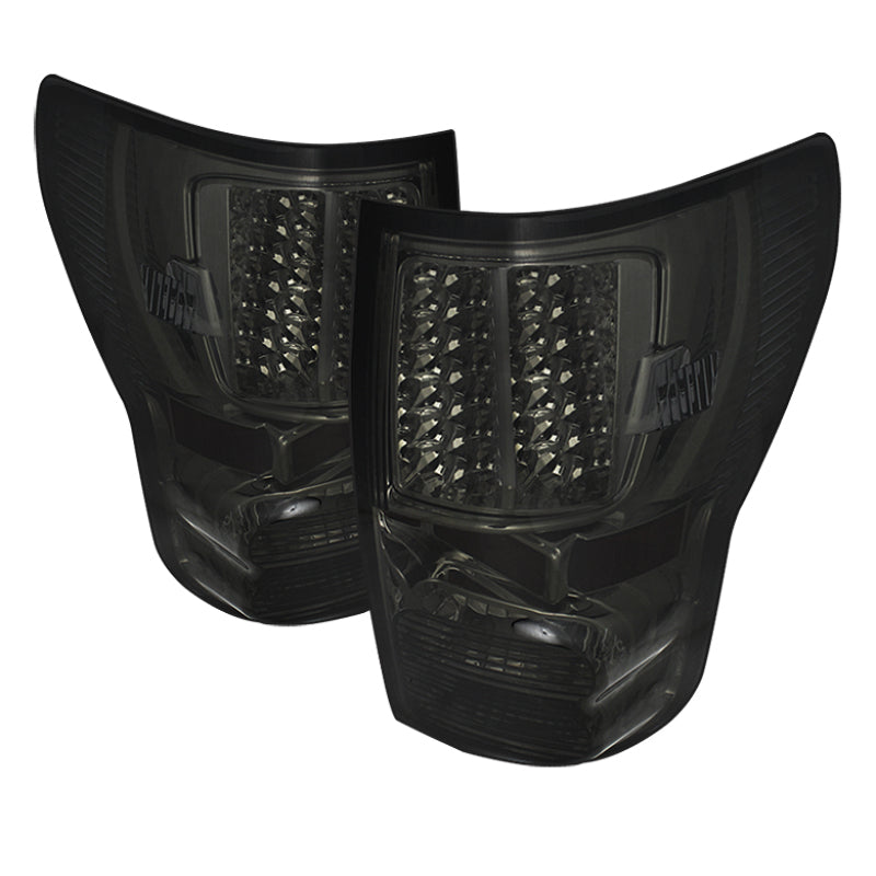 SPYDER Xtune Toyota Tundra 07-13 LED Tail Lights Smoke ALT-JH-TTU07-LED-SM 5070890 5070890 Photo - Primary