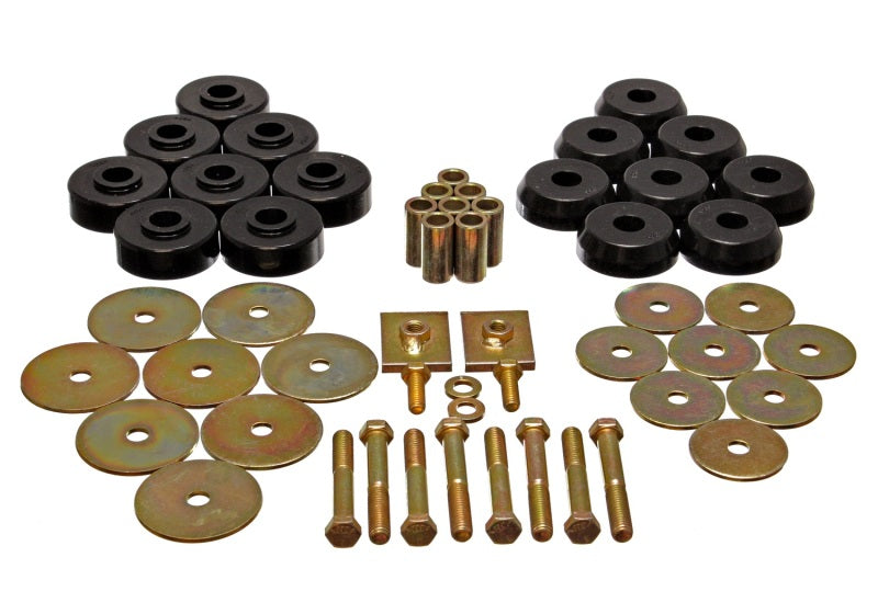 Energy Suspension Body Mount Set Black Chevrolet Bel Air All 1959-1964 3.4166G Photo - Primary