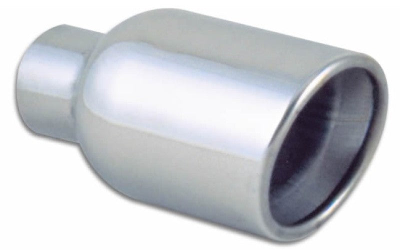 Vibrant 3in ID Dual 4in OD Round SS Tips (Double Wall, Angle Cut) 1343 1343 User 1
