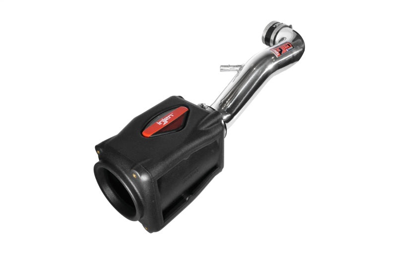 Injen 2018+ Jeep Wrangler JL V6-3.6L Polished Oiled Power-Flow Air Intake System PF5005PC PF5005PC Photo - Primary