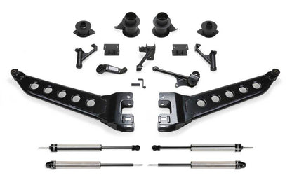 Fabtech 14-18 Ram 2500 4WD 5in Radius Arm System w/Coil Spacers & DL Shocks K3069DL K3069DL Photo - Primary