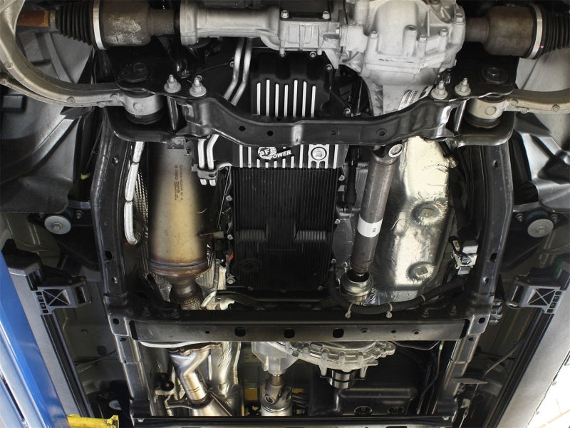 aFe  POWER 46-70282 Engine Oil Pan; Machined Fins 46-70282 Photo - Mounted