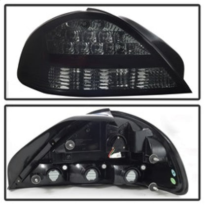 Spyder 99-05 Pontiac Grand Am LED Tail Lights - Black Smoke 5084309 5084309 Photo - Unmounted